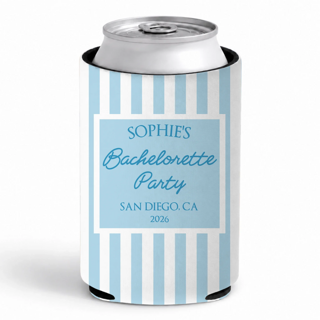 My Party - Personalized Skinny Can Cooler