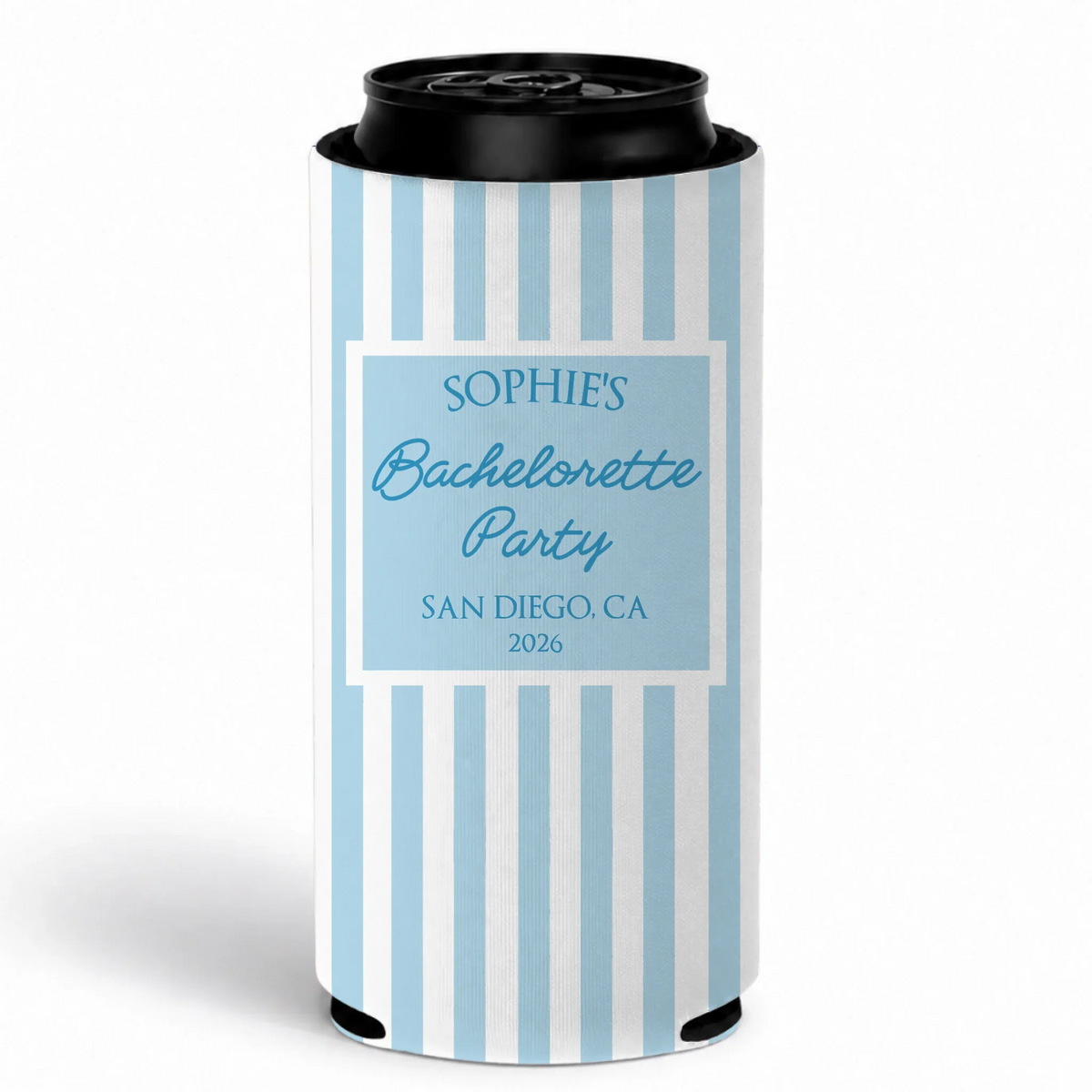 My Party - Personalized Skinny Can Cooler