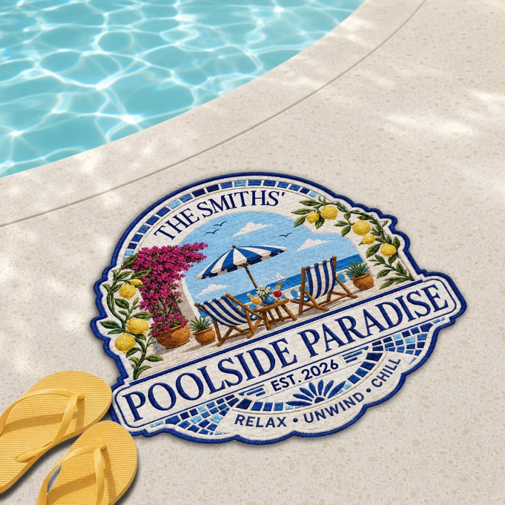 Summer Vibes - Personalized Doormat