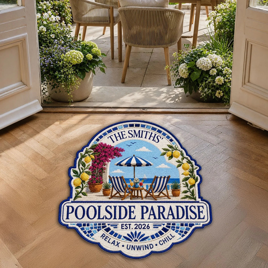 Summer Vibes - Personalized Doormat