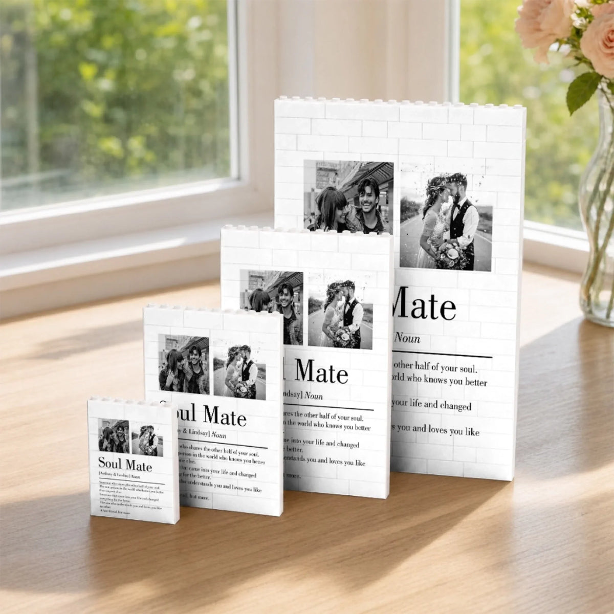 You Are My Everything Forever - Personalized Rectangle Building Brick Blocks