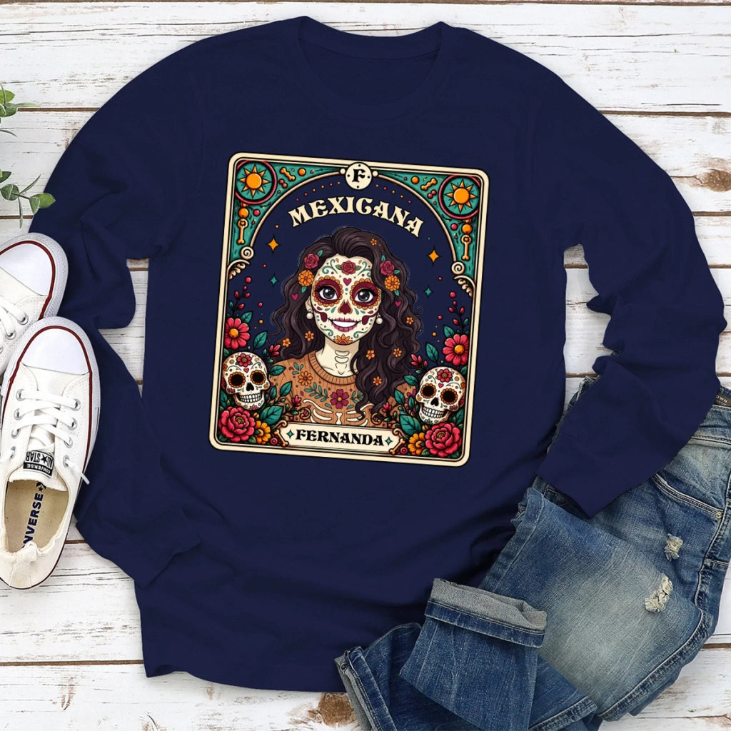 Custom Photo Christmas & Birthday Keepsake Gift • Strong Latina - Personalized Shirt