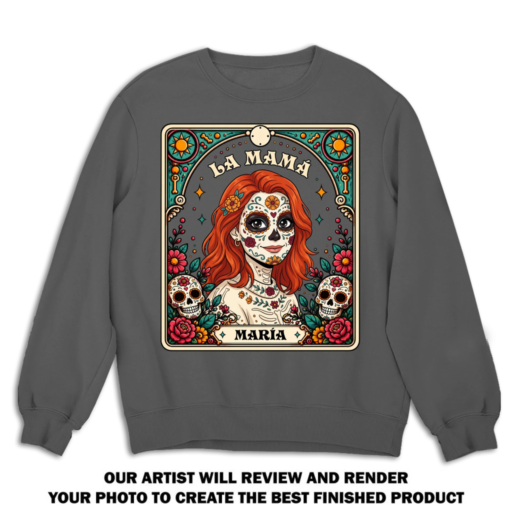 Custom Photo Christmas & Birthday Keepsake Gift • Strong Latina - Personalized Shirt
