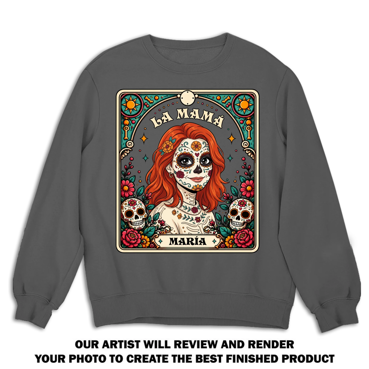 Custom Photo Christmas & Birthday Keepsake Gift • Strong Latina - Personalized Shirt