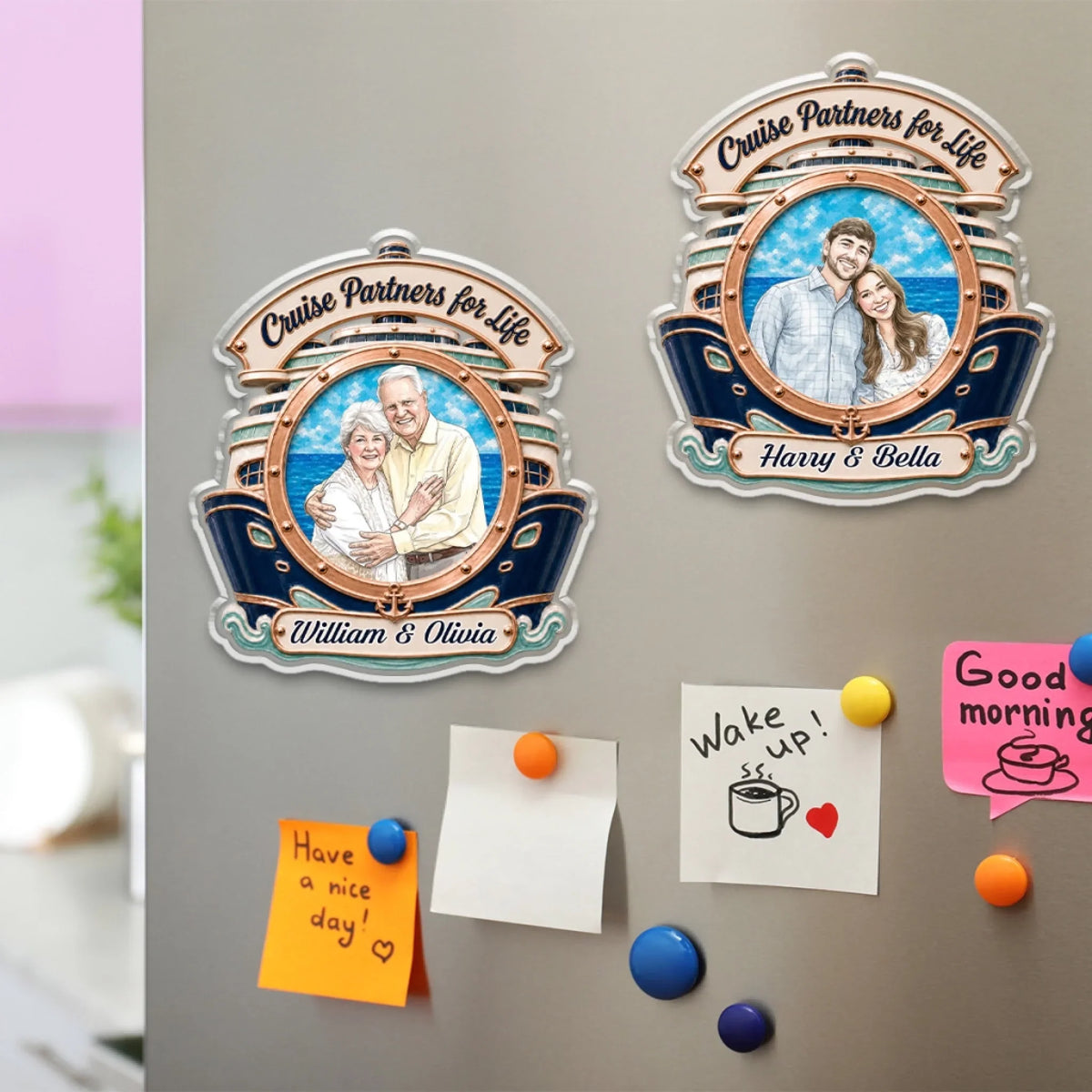 Our Summer - Personalized Acrylic Magnet