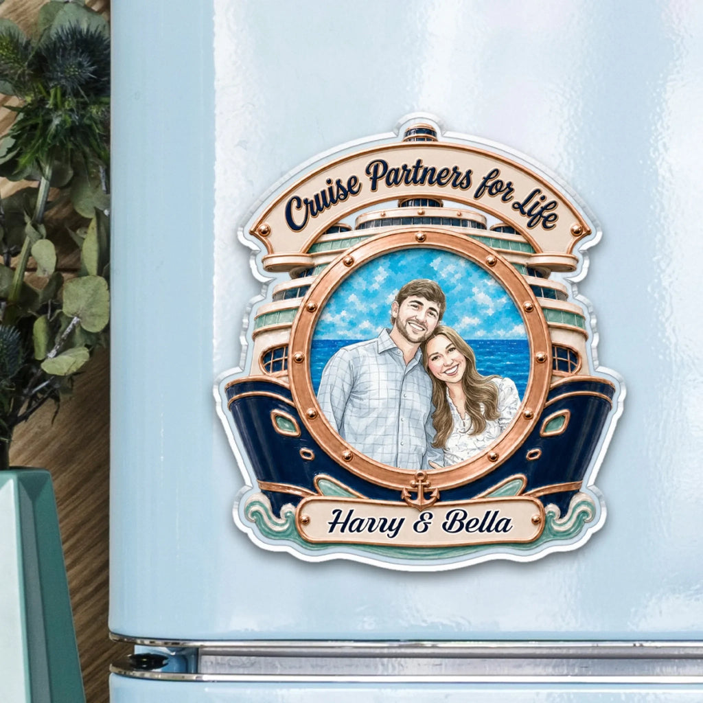 Our Summer - Personalized Acrylic Magnet