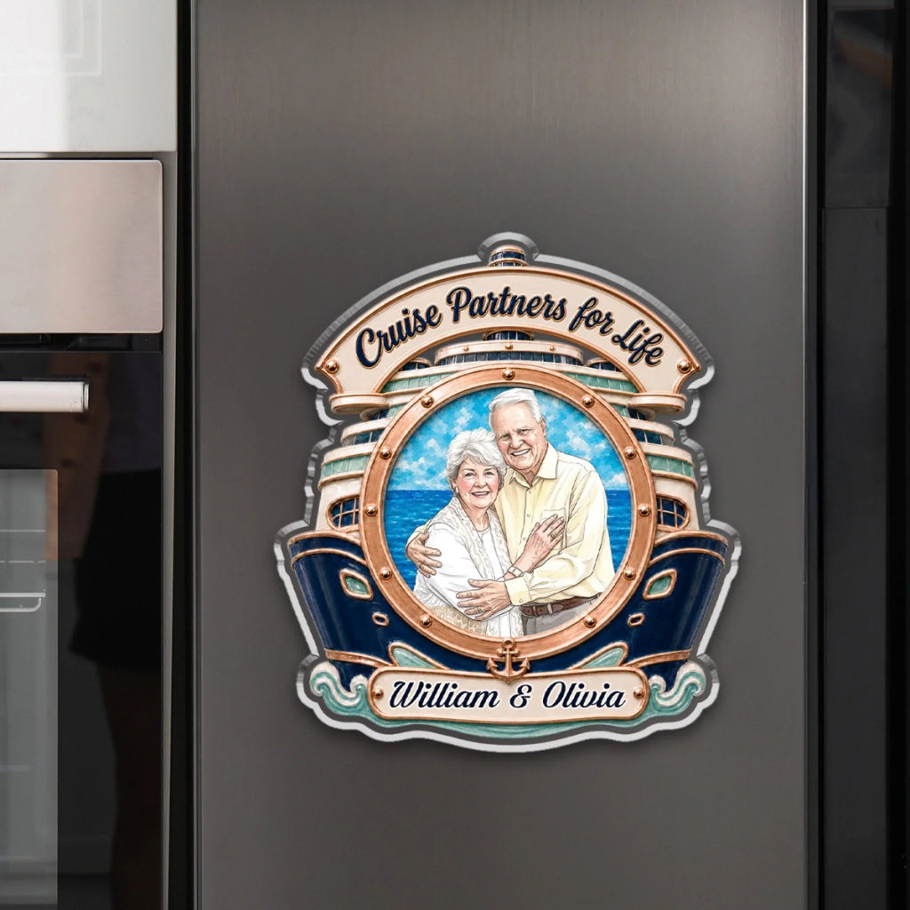 Our Summer - Personalized Acrylic Magnet