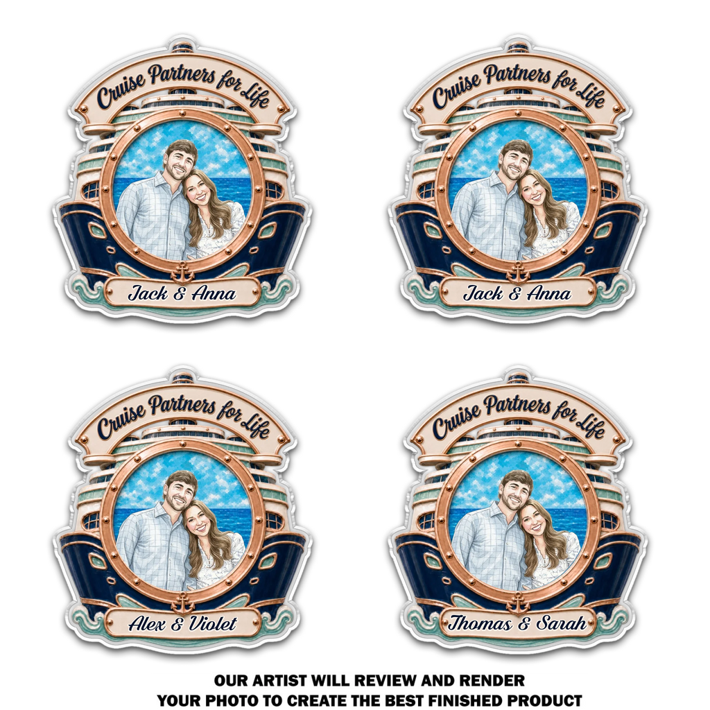 Our Summer - Personalized Acrylic Magnet