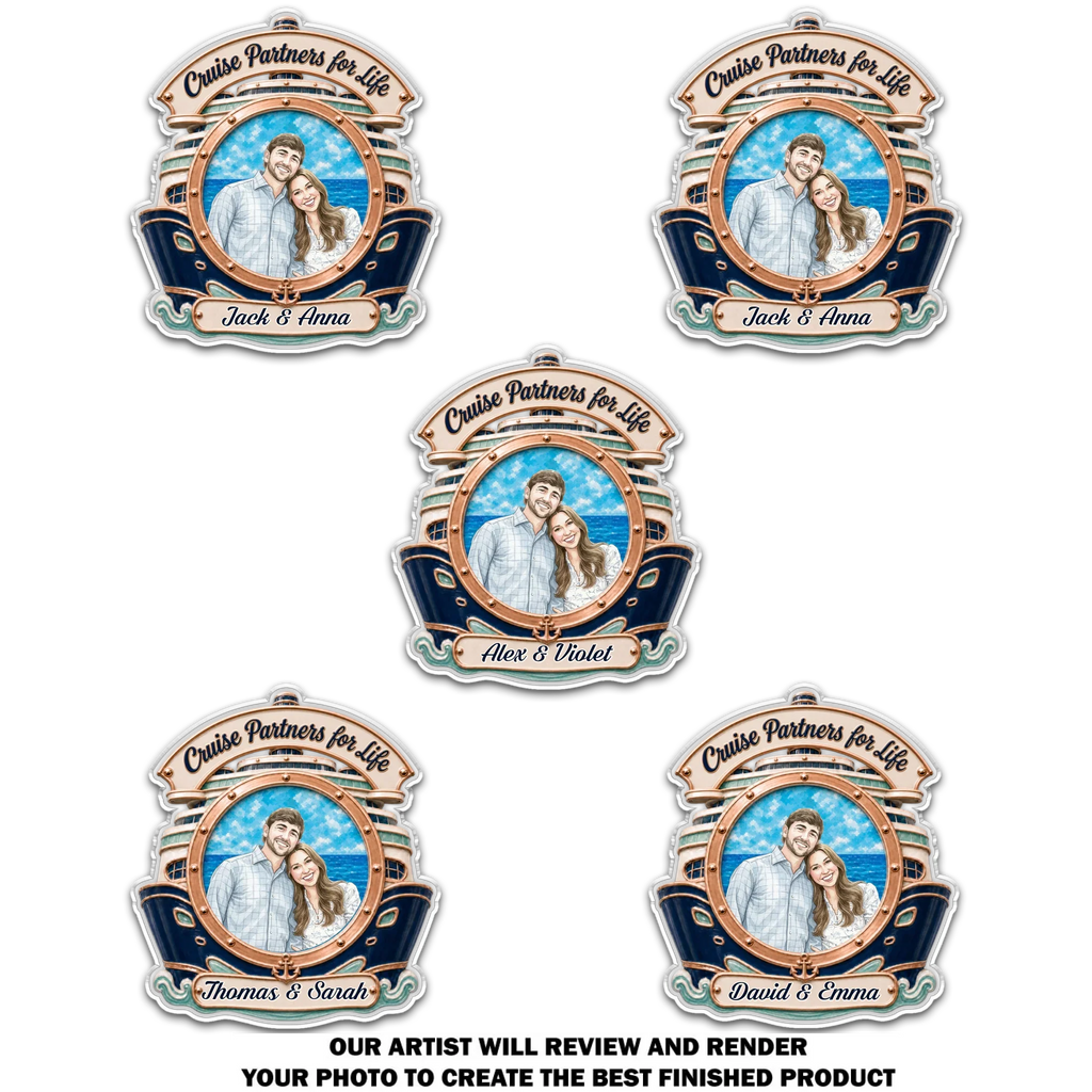 Our Summer - Personalized Acrylic Magnet