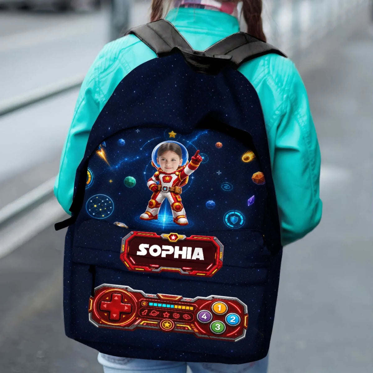 Little Superman - Personalized Backpack