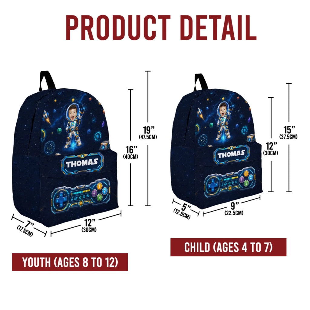 Little Superman - Personalized Backpack
