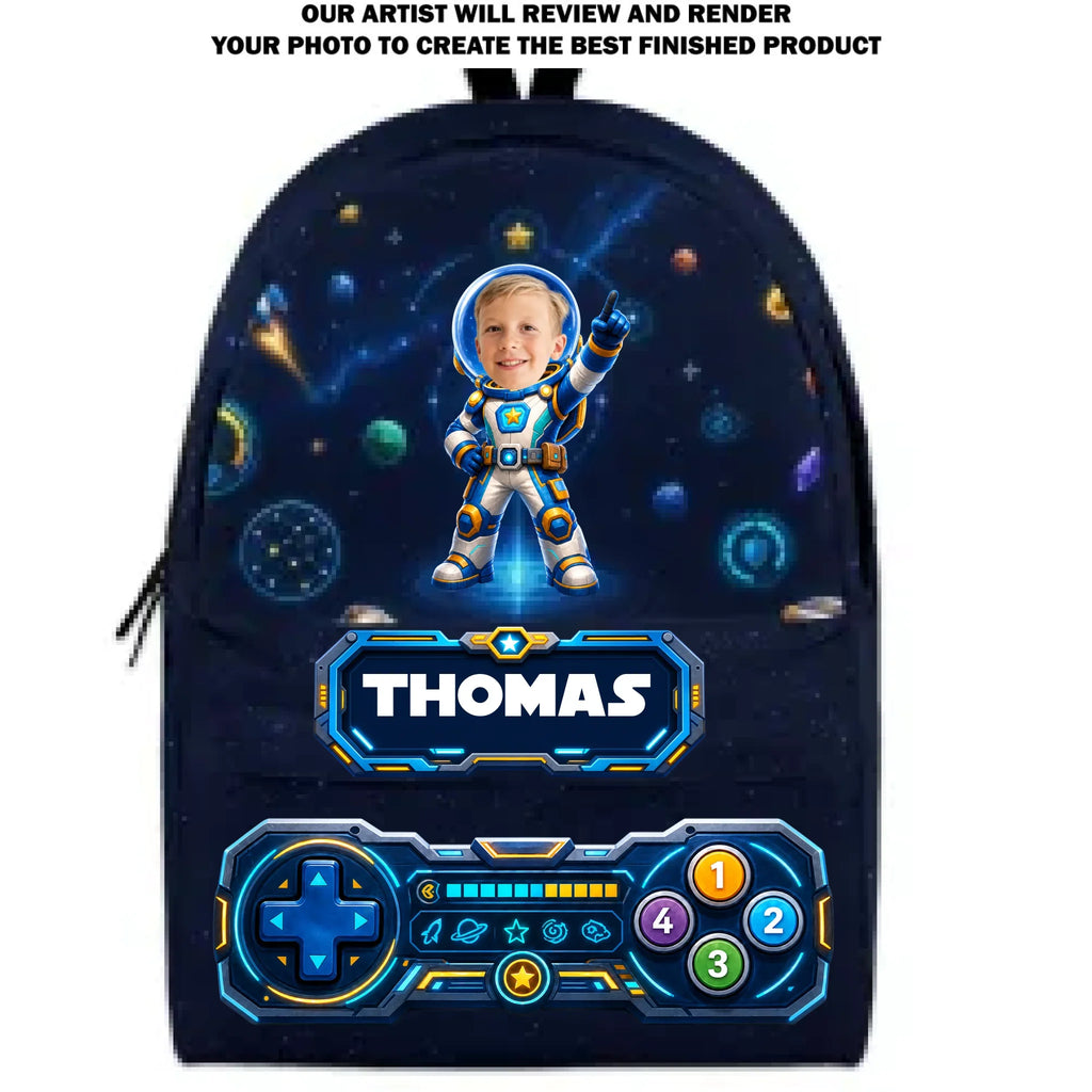 Little Superman - Personalized Backpack