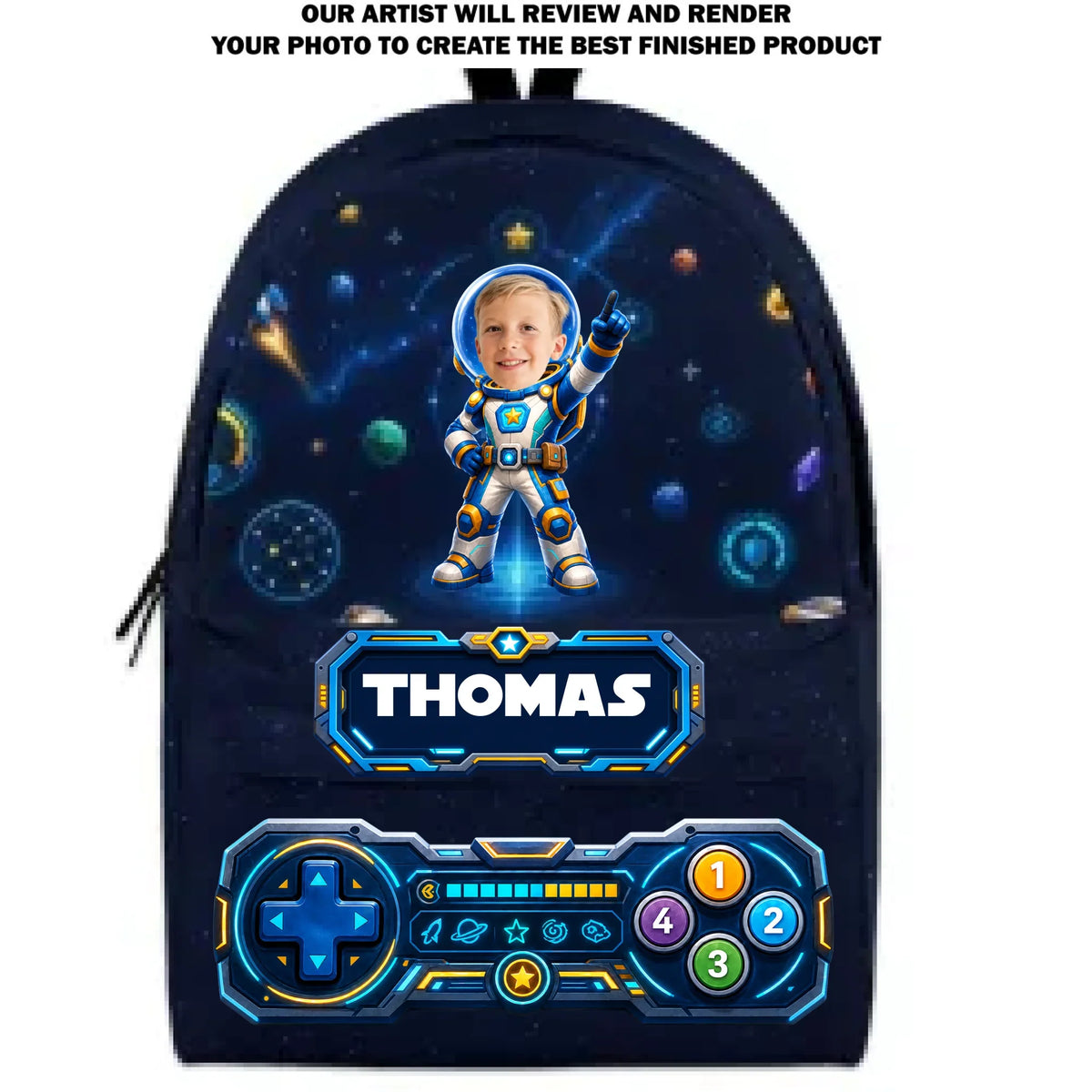 Little Superman - Personalized Backpack