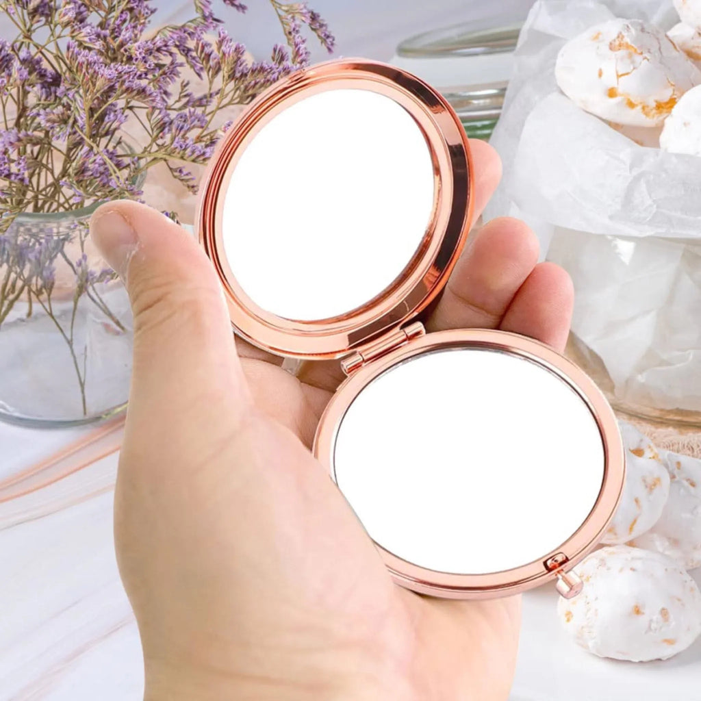 Wishing You Endless Happiness Always - Personalized Compact Mirror