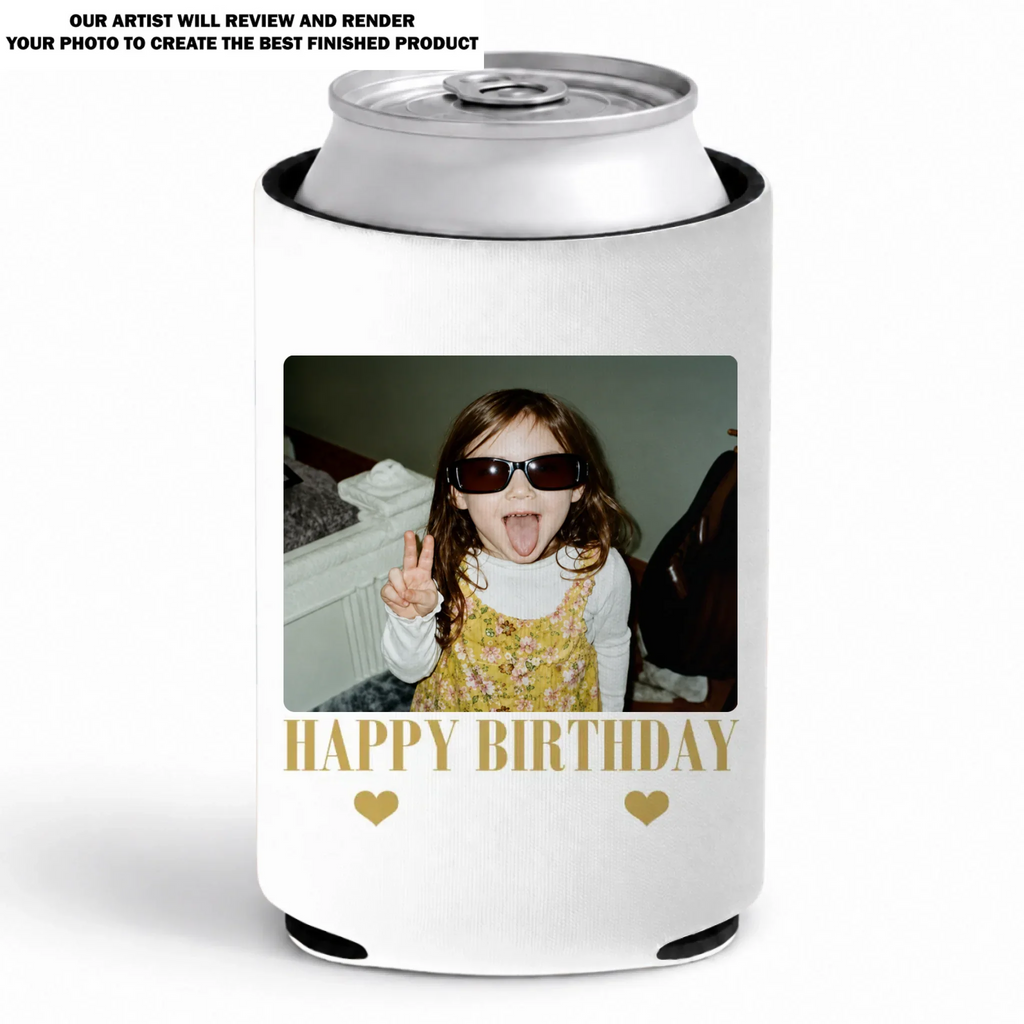 Who Is This - Personalized Skinny Can Cooler