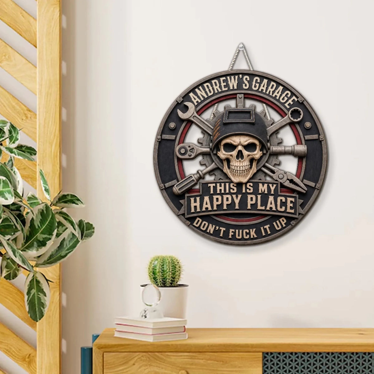 Custom Husband Anniversary Wall Decor Keepsake Gift • Dont Fvck It Up - Personalized Wood Sign