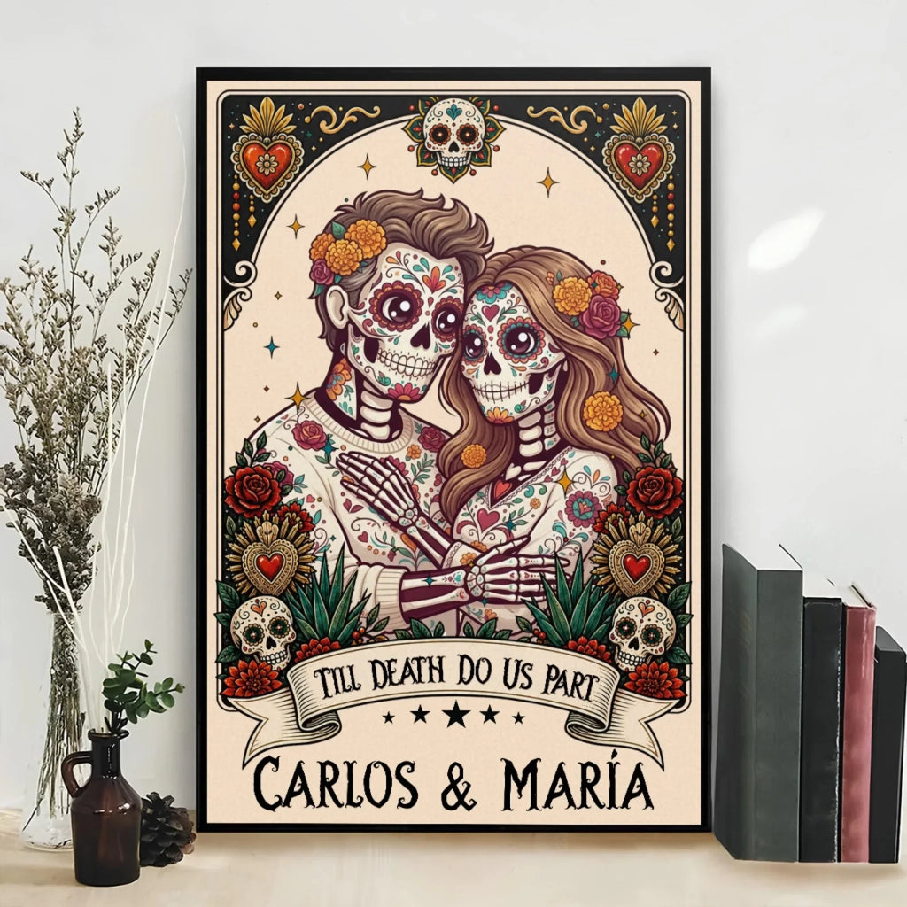 Till Death Do Us Part - Personalized Poster