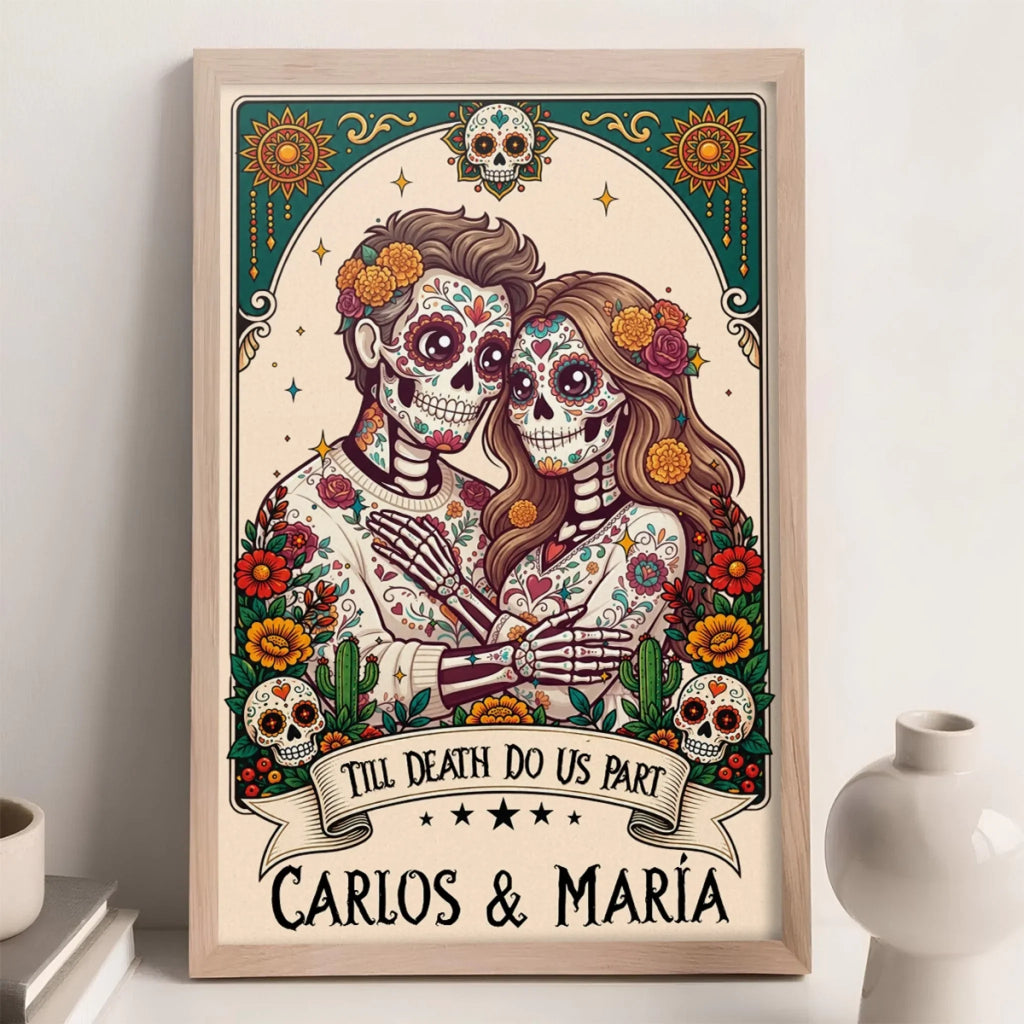 Till Death Do Us Part - Personalized Poster