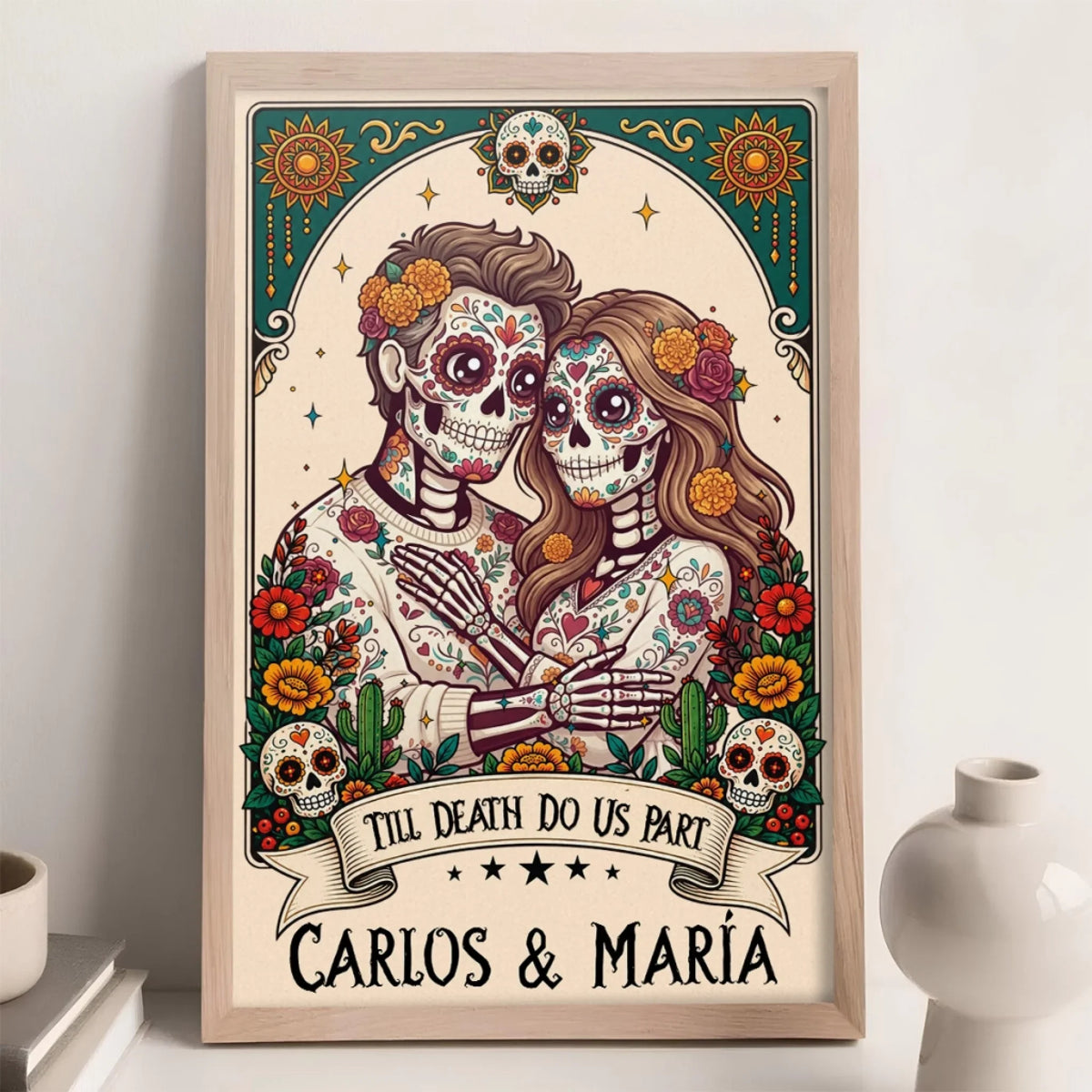 Till Death Do Us Part - Personalized Poster