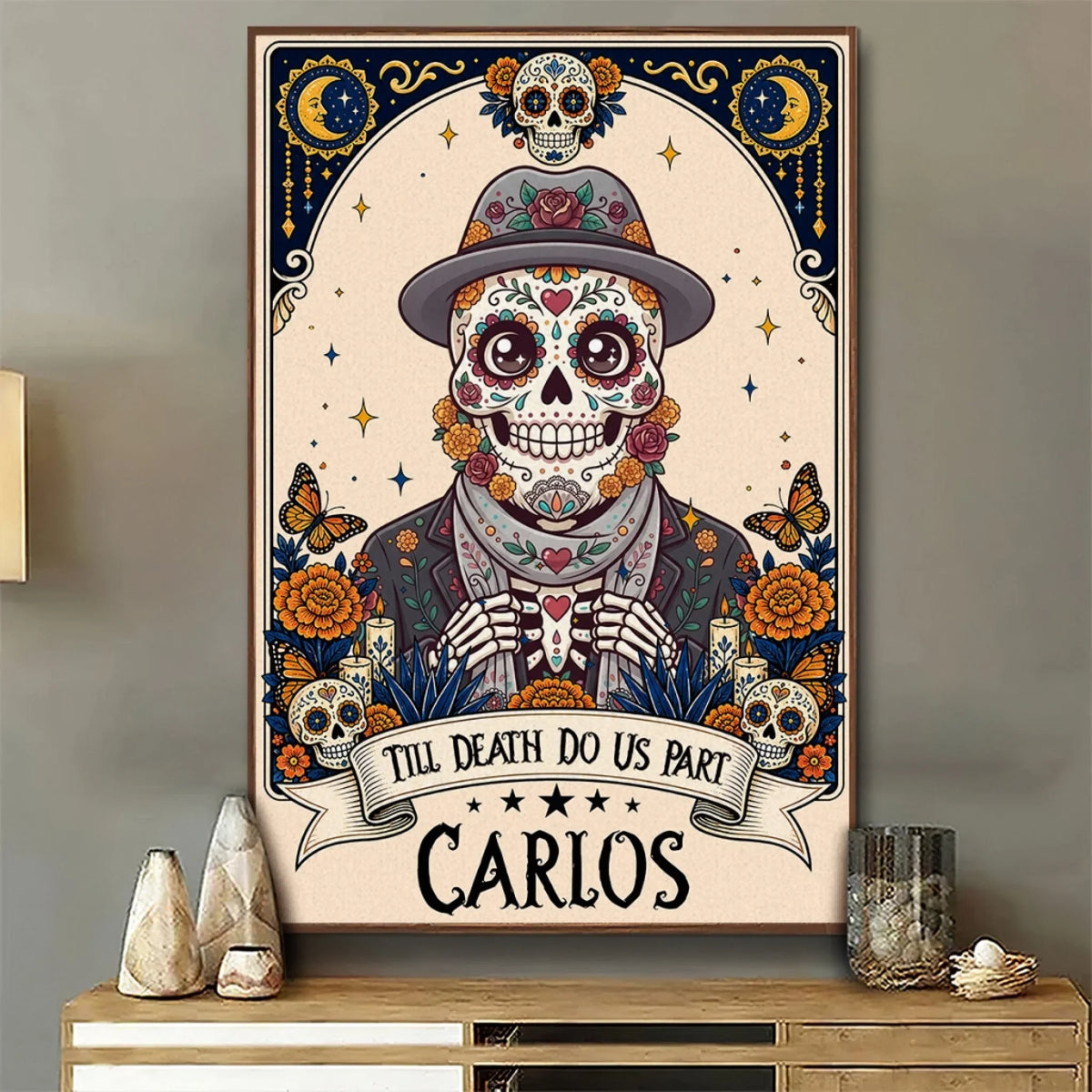 Till Death Do Us Part - Personalized Poster