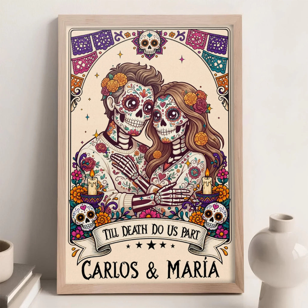 Till Death Do Us Part - Personalized Poster