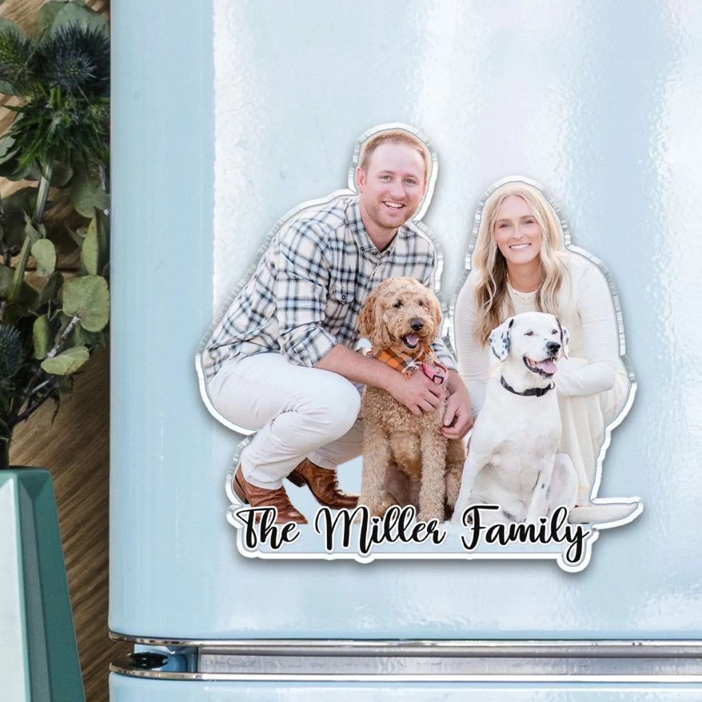 Custom Photo Family - Personalized Acrylic Magnet