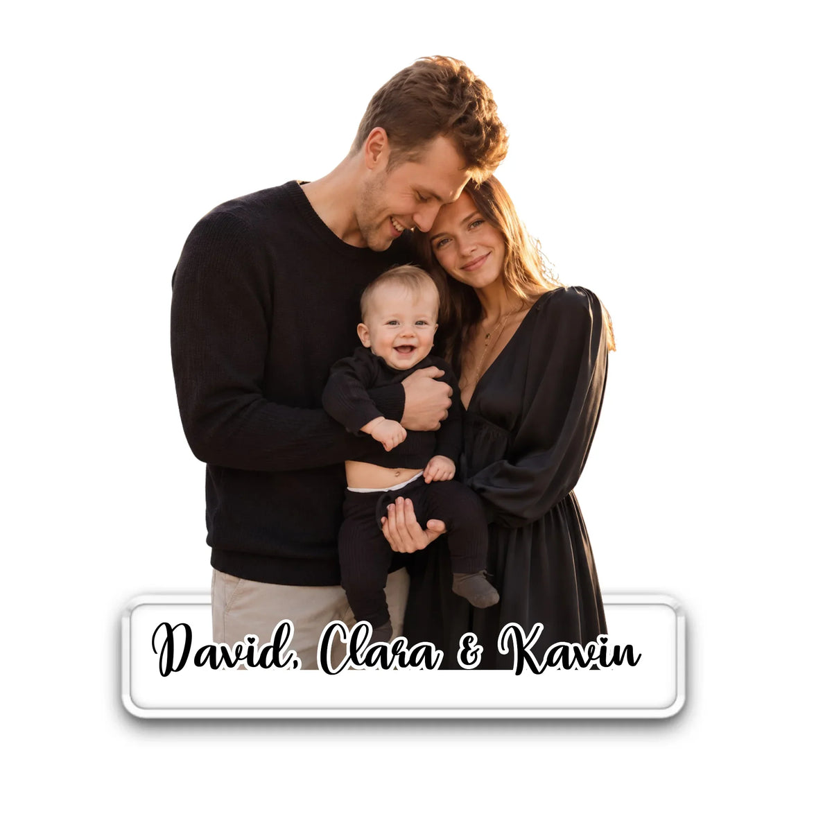 Custom Photo Family - Personalized Acrylic Magnet