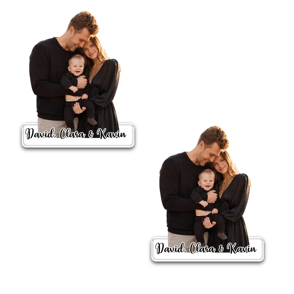 Custom Photo Family - Personalized Acrylic Magnet