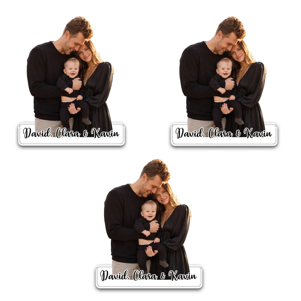 Custom Photo Family - Personalized Acrylic Magnet