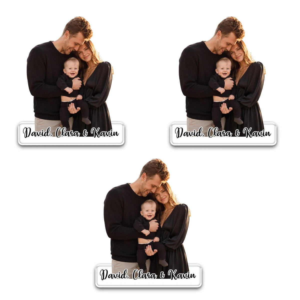 Custom Photo Family - Personalized Acrylic Magnet