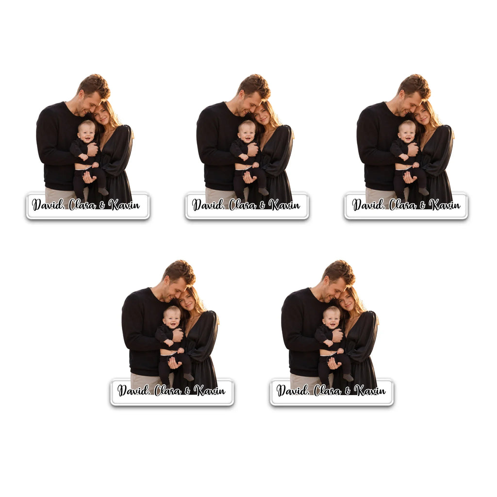 Custom Photo Family - Personalized Acrylic Magnet