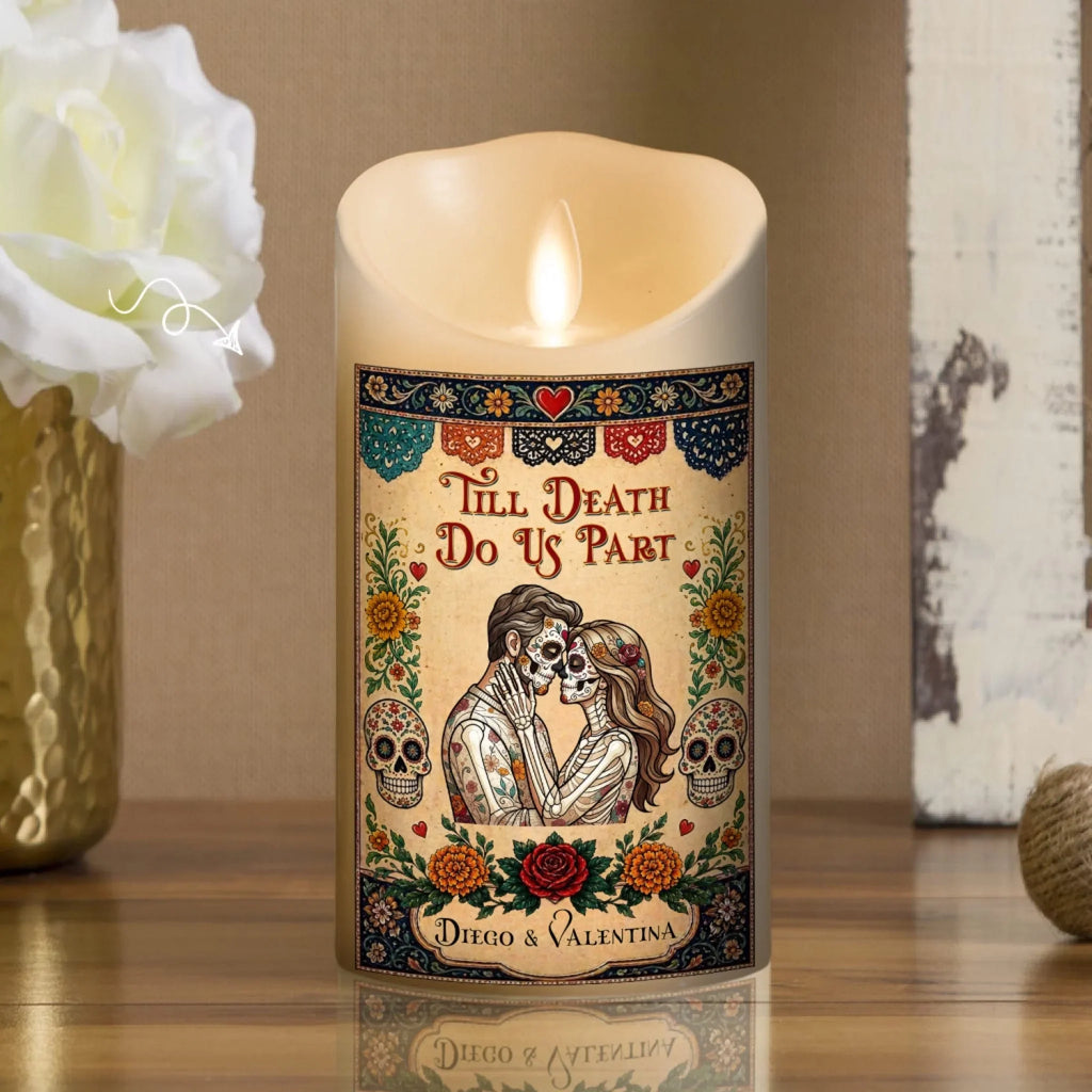 Forever And Always - Personalized LED Candle