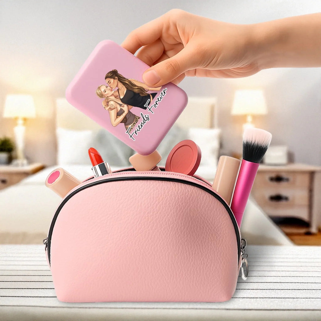 Soulmates - Personalized LED Pocket Mirror