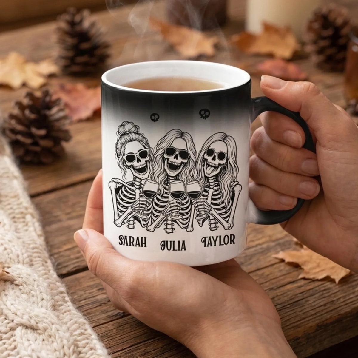 Soul Friends Forever - Personalized Color Changing Mug