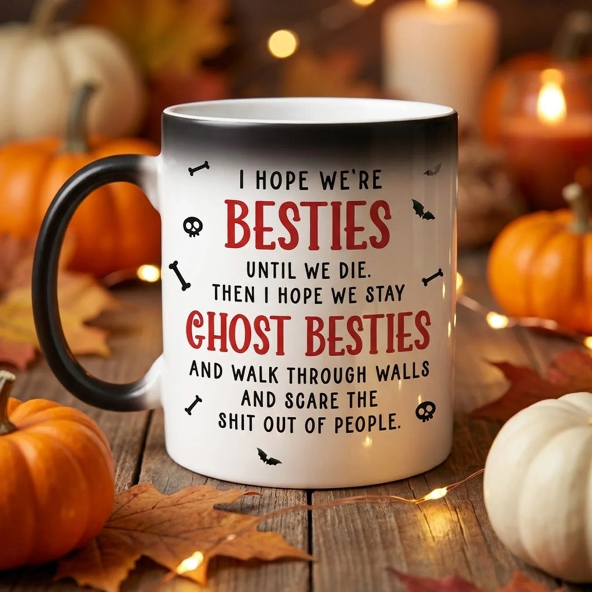 Soul Friends Forever - Personalized Color Changing Mug