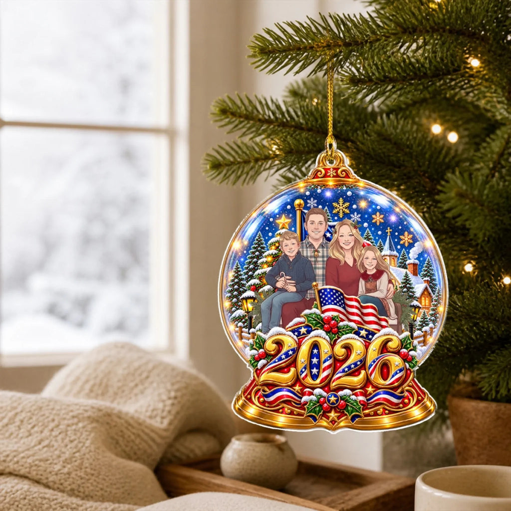 Custom Keepsake Christmas Ornament •  Making Memories This Christmas - Personalized Acrylic Ornament