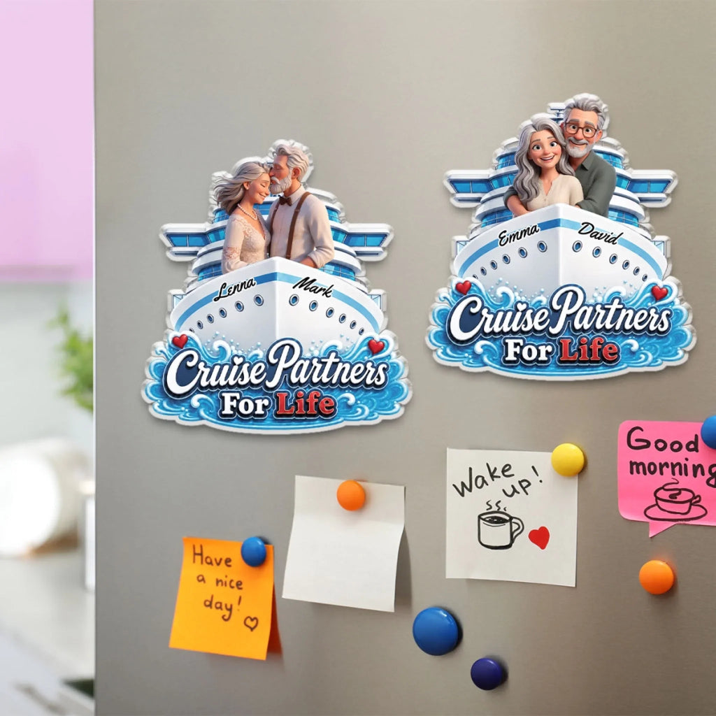 Love Story - Personalized Acrylic Magnet