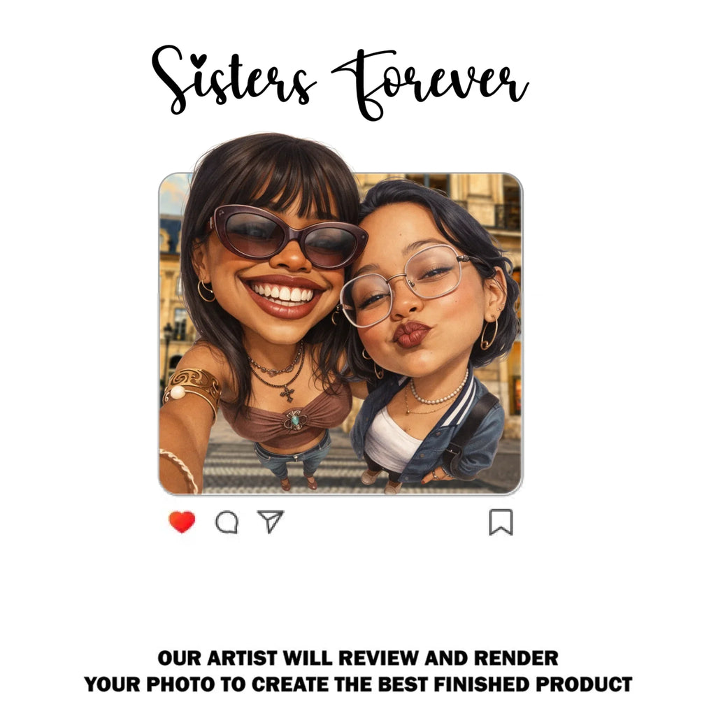 Surprise Its Us - Personalized Acrylic Magnet