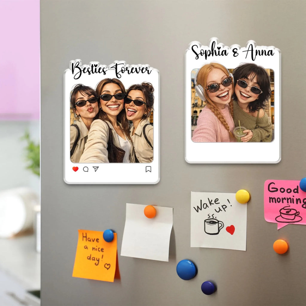 Surprise Its Us - Personalized Acrylic Magnet