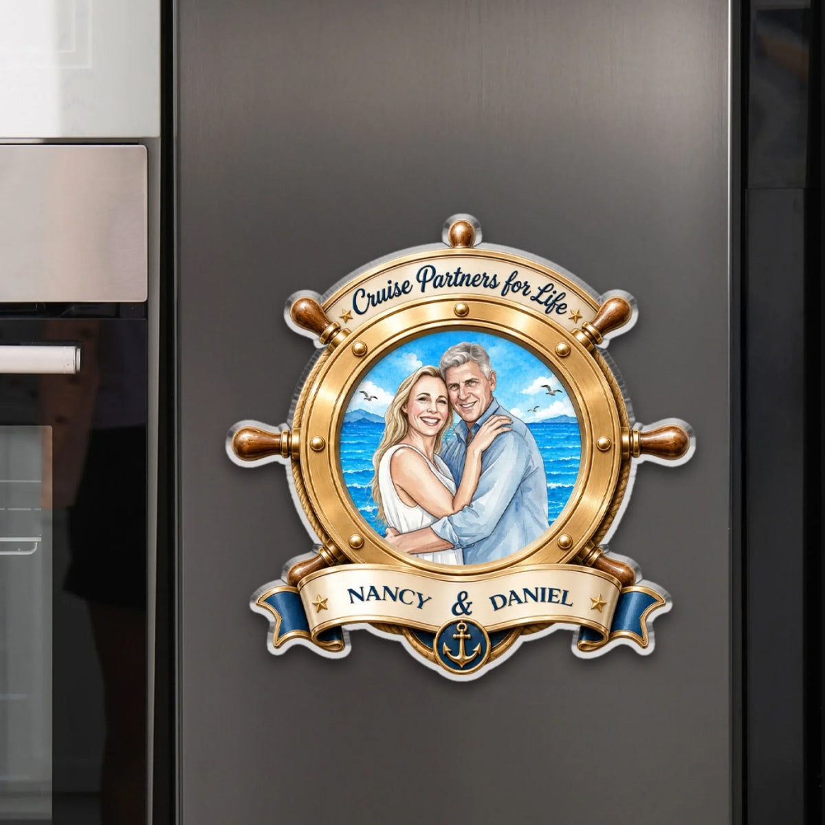 Cruise Partners - Personalized Acrylic Magnet