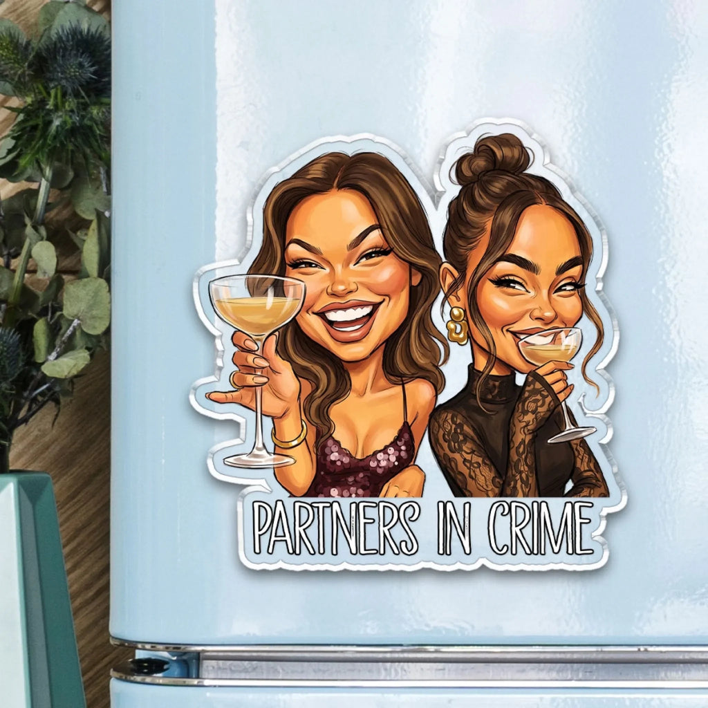 Best Bitches - Personalized Acrylic Magnet