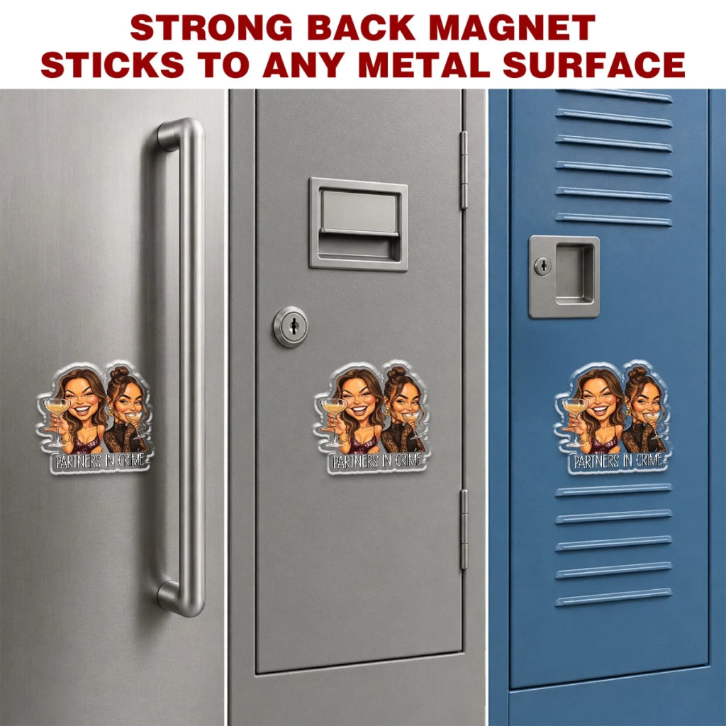 Best Bitches - Personalized Acrylic Magnet