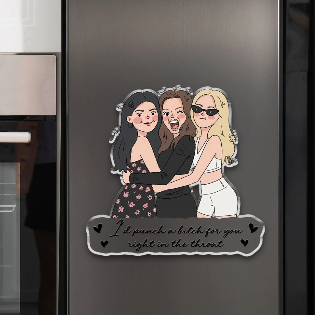 Forever Grateful For You - Personalized Acrylic Magnet