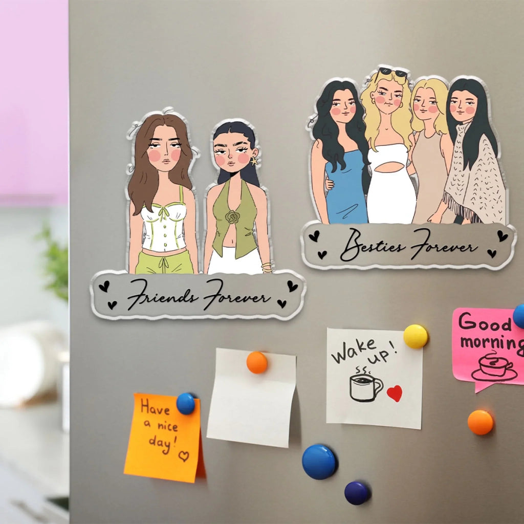 Forever Grateful For You - Personalized Acrylic Magnet