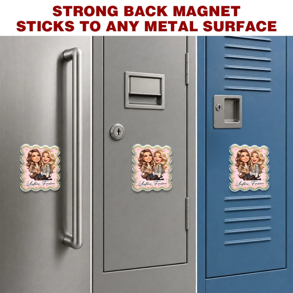 Together Until Forever - Personalized Acrylic Magnet