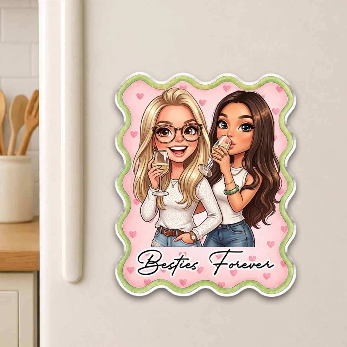 Together Until Forever - Personalized Acrylic Magnet