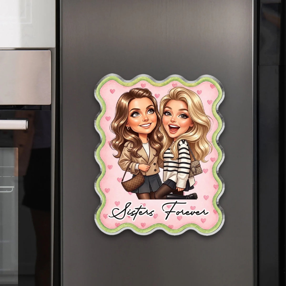 Together Until Forever - Personalized Acrylic Magnet