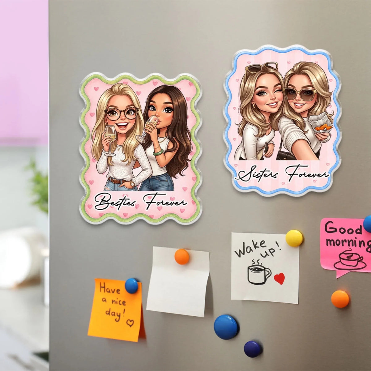Together Until Forever - Personalized Acrylic Magnet