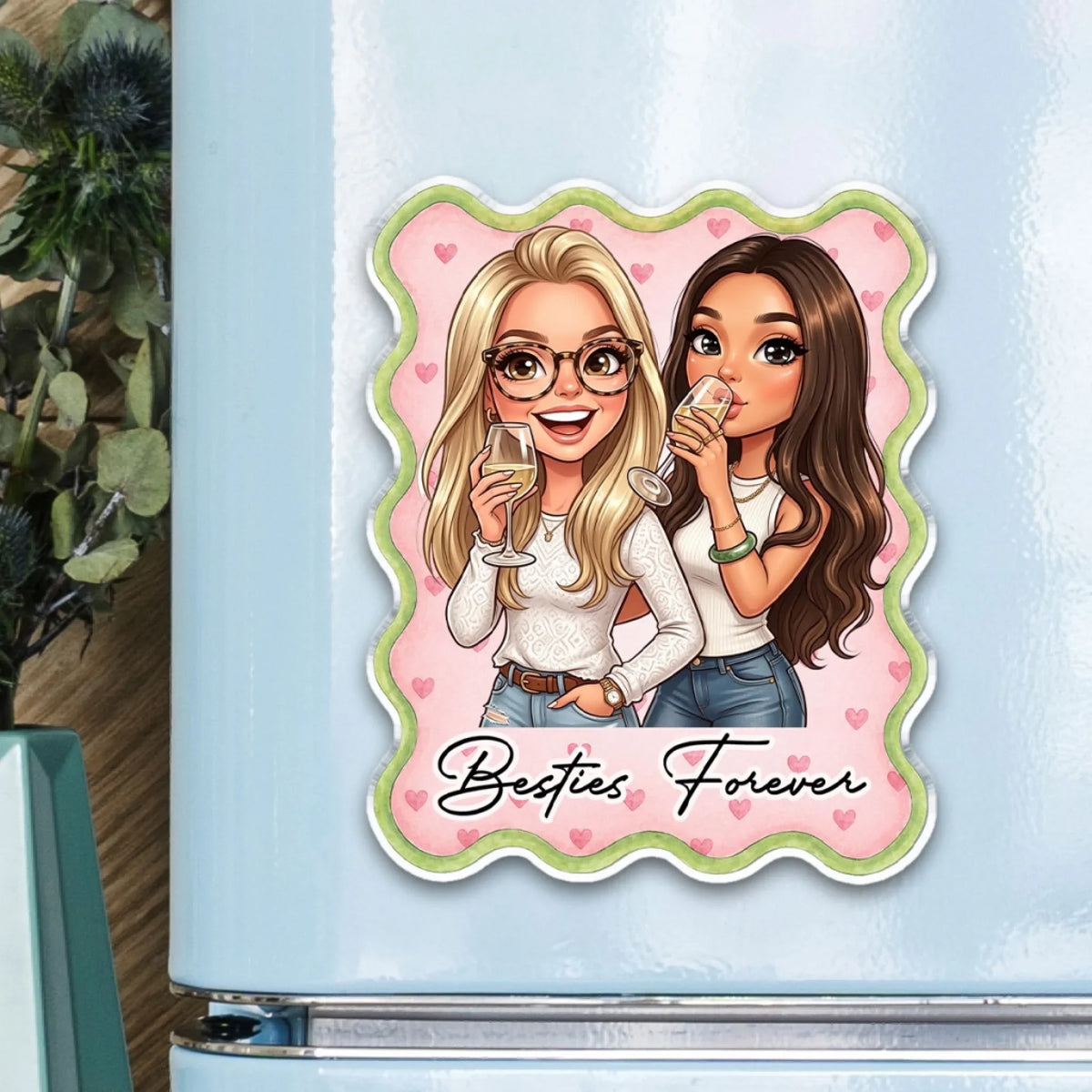 Together Until Forever - Personalized Acrylic Magnet