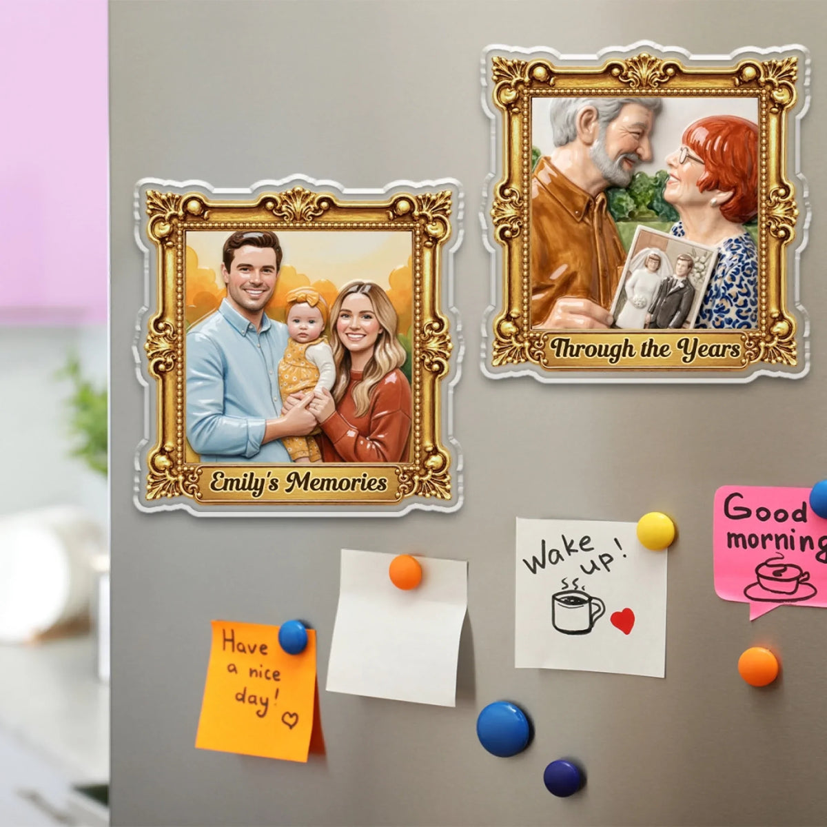 Our Memories - Personalized Acrylic Magnet